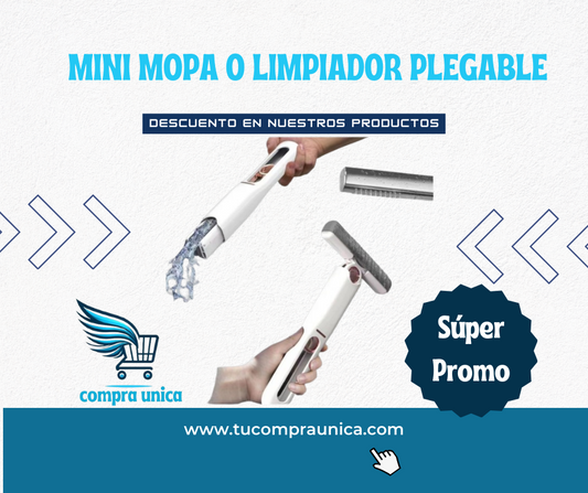 Mini Mopa o Limpiador plegable