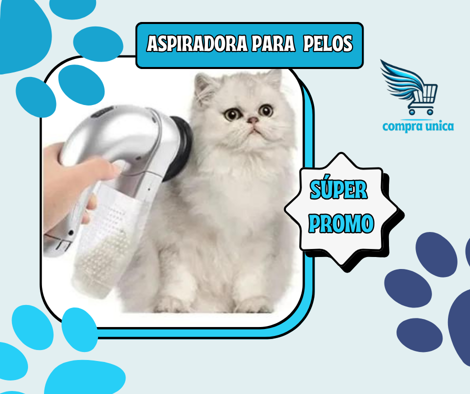 Aspiradora Manual Para Mascotas Shed Pal Quita Pelos