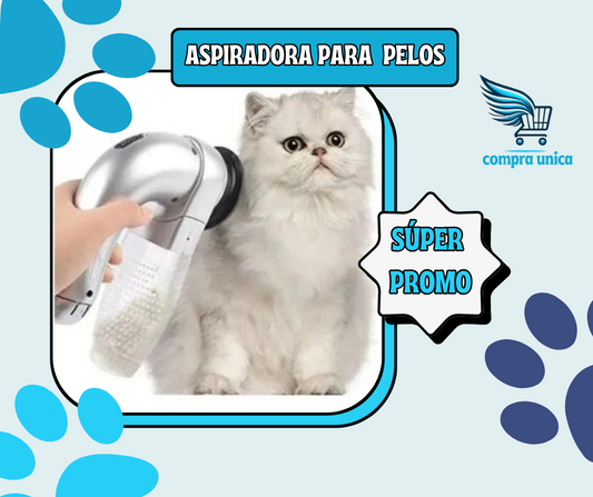 Aspiradora Manual Para Mascotas Shed Pal Quita Pelos