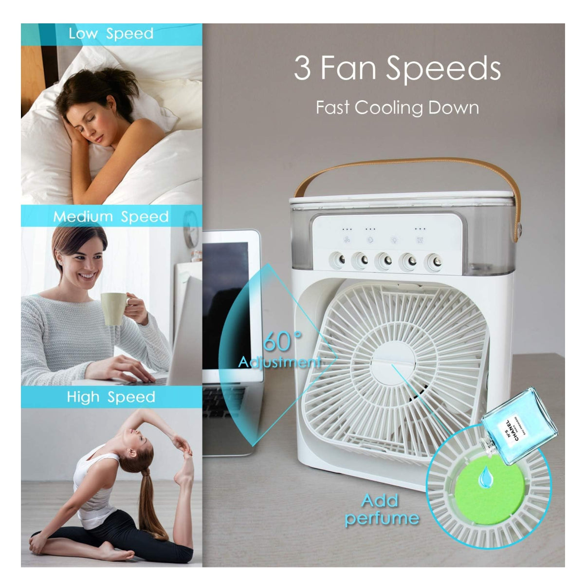 Mini Aire Acondicionado Air Cooler Fan