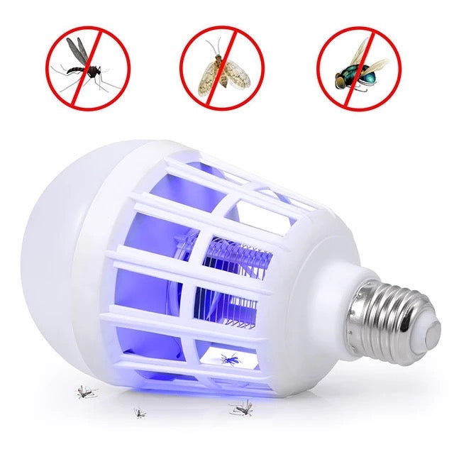 Lampara Bombillo Atrapa Mosquitos 15W